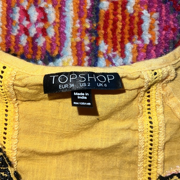 TOPSHOP BOHO TOP - Picture 2 of 3